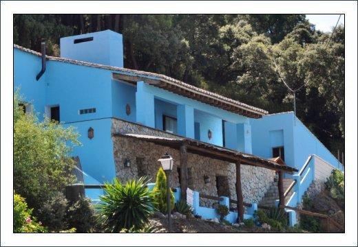 Casas Rurales Juzcar Centro Exterior photo